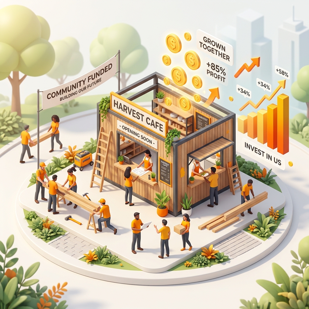 Crowdfunding Concept