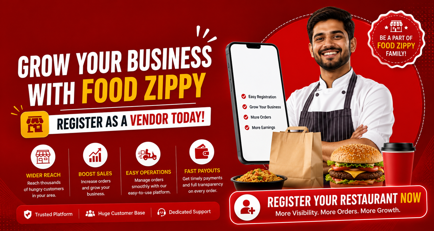 Partner with Foodzippy